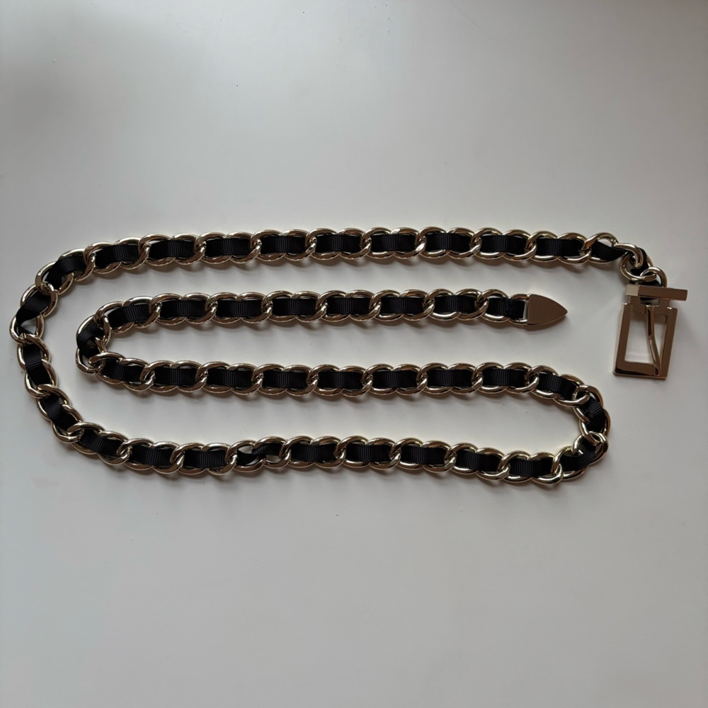 Chain & Ribbon Belt